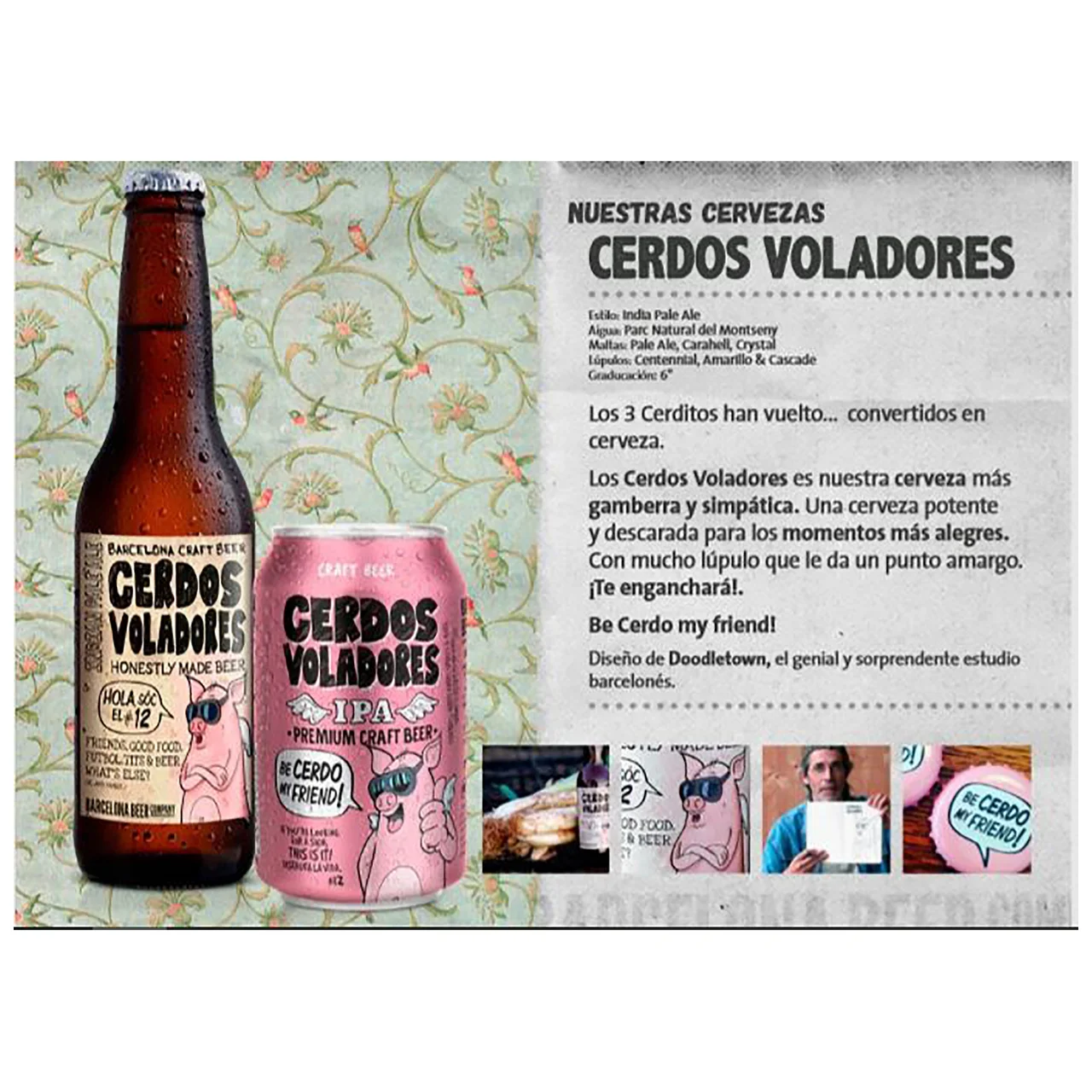 Cerveza rubia lata 33 cl.