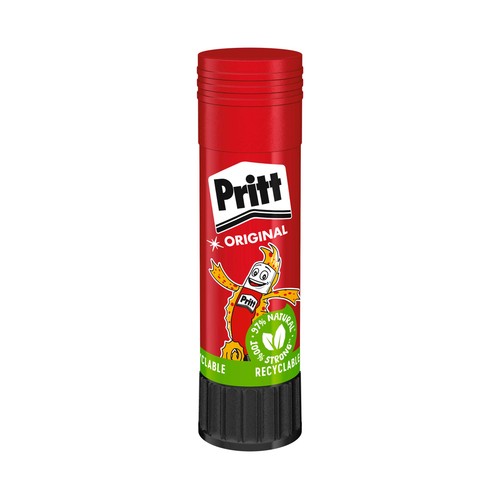 Pack de 2 barras de pegamento de 22g sin disolventes, PRITT MEDIUM.