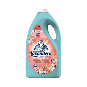 Imagen de LA ANTIGUA LAVANDERA Detergente liquido para lavadora con aroma a flor de lis 90 lavados.