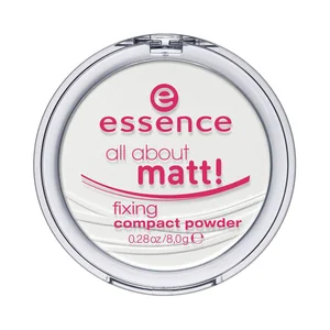 ESSENCE All about matt!  Polvos compactos fijadores matificantes y de larga duración.
