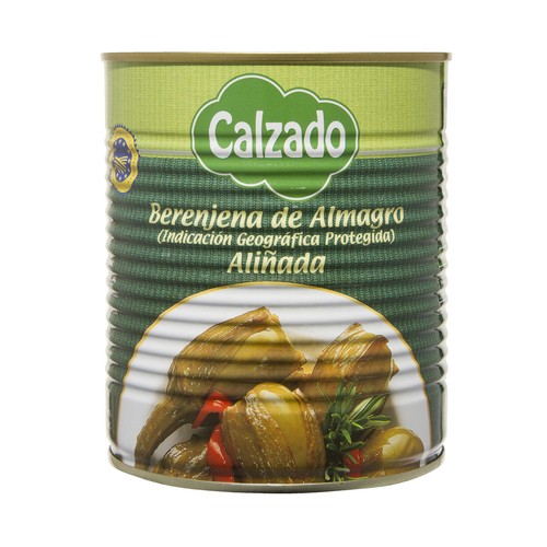 CALZADO Berenjenas aliñadas de Almagro CALZADO lata de 420 g.