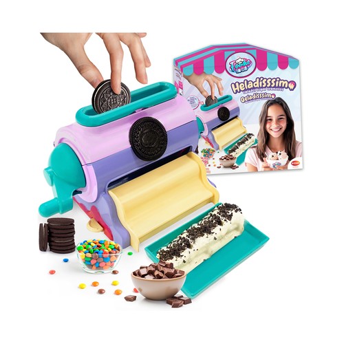 Heladisssimo, juego creativo para hacer helados y toppings, Foodie Fan Club BIZAK