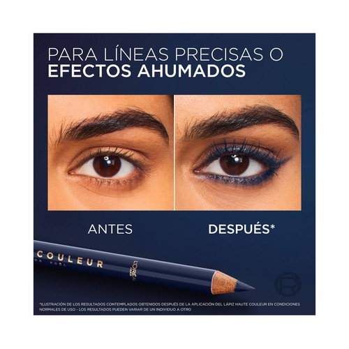 L´ORÉAL PARIS Haute couleur tono azul Delineador de ojos en formato lápiz khol.