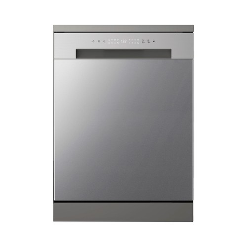 Lavavajillas LG DF030FL Inox antihuellas, capacidad: 13 servicios, clasificación energética: E, H: 84,5cm, A: 60cm, F: 59,6cm.