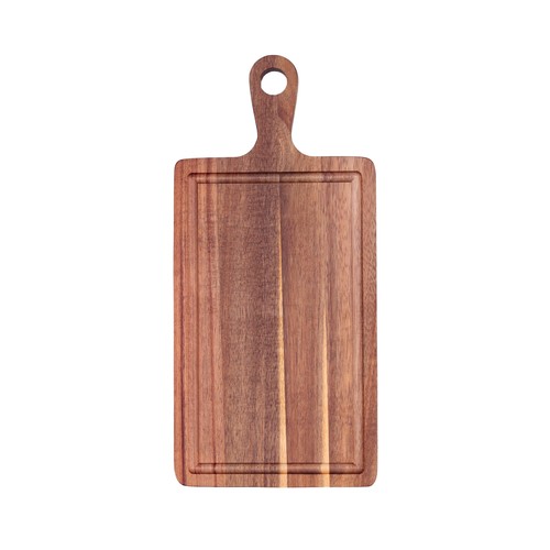 Tabla VALIRA MONTANA de madera rectangular con asa de 38x18x5,1cm.