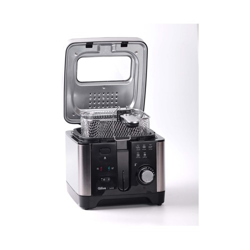 Freidora  QILIVE Q.5678, 1800W, capacidad 3L, termostato.