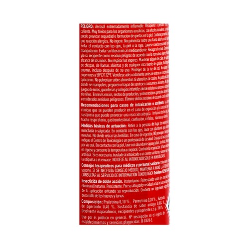 ORION Insecticida cucarachas y hormigas attack 520 ml.