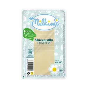 MILKIMI Lonchas de mozzarella 100% natural150 g.