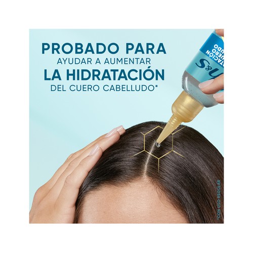 H&S Derma xpro Sérum capilar sin aclarado que ayuda a hidratar el cuero cabelludo 145 ml.