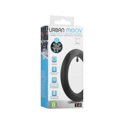 Cámara de aire para patinete eléctrico T´NB Urban Moov, universal diámetro 8,5".