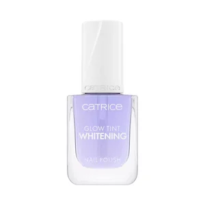 CATRICE Glow tint tono 020 Bye bye yellow, transparente Esmalte de uñas acabado brillante.