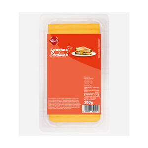 Imagen de FLOR DE BURGOS Queso cortado en lonchas especial sandwich 200 g.