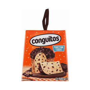 Imagen de CONGUITOS Panettone de chocolate 500 g.