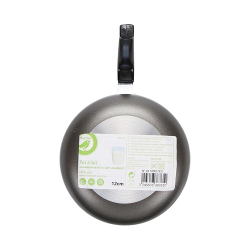 Hervidor de aluminio para leche con interior antiadherente 12 cm. Vitro ESSENTIAL.