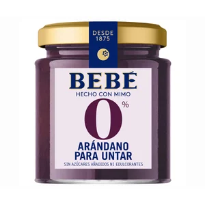 HELIOS Untable 0 % arándano bebe 230 gr.