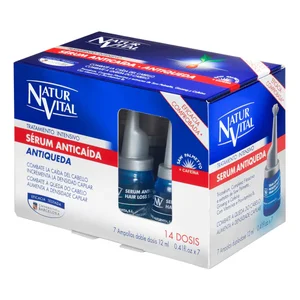 NATUR VITAL Sérum anticaída que aumenta la densidad capilar NATUR VITAL 7 x 12 ml.