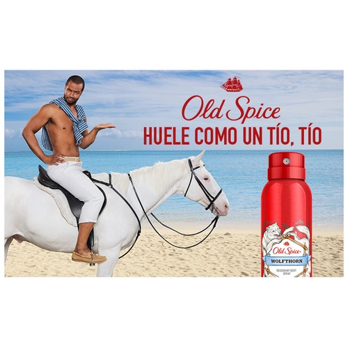 OLD SPICE Desodorante en spray para hombre, sin sales de aluminio OLD SPICE Wolfthorn 150 ml.
