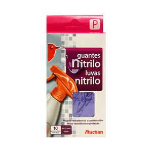 Guantes hipoalergénicos finos talla pequeña 6-6,5 PRODUCTO ALCAMPO 10 uds.