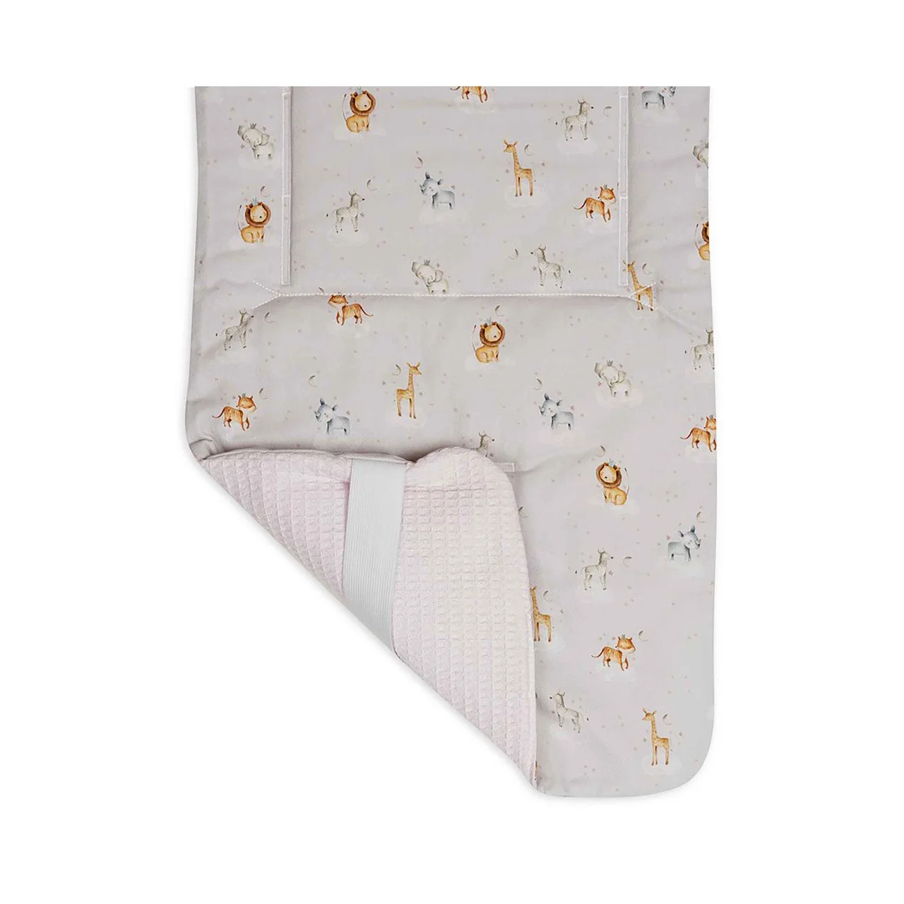 Colchoneta reversible nido abeja + Animales para silla de paseo