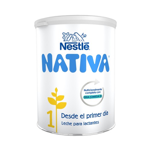 NATIVA 1 de Nestlé Leche (1) de inicio para recién nacido desde el primer día 800 g.