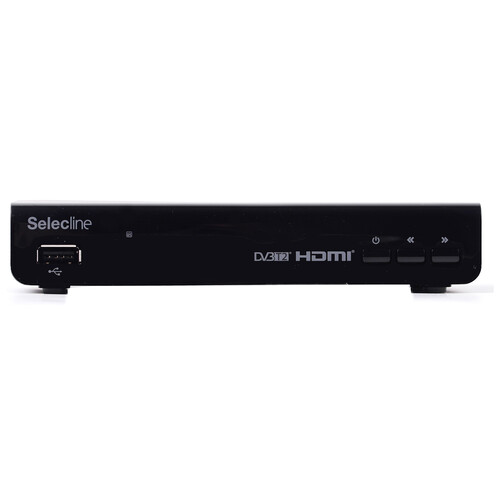 Sintonizador TDT HD SELECLINE DVBT2, reproductor audio y vídeo.