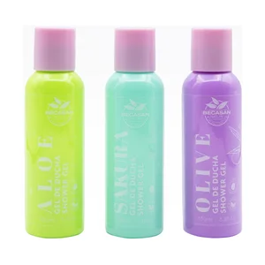 BECASAN NATURE Gel para ducha o baño formato viaje 100 ml.