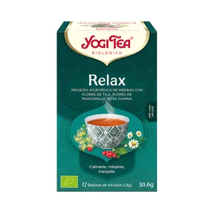 YOGI TEA Infusión de té de relax BIO 17 uds. 30,6 g.