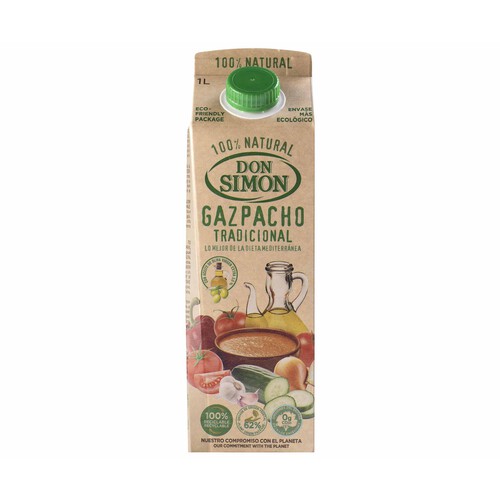 DON SIMON Gazpacho tradicional, 100% natural DON SIMON 1 l.