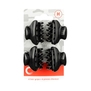 Imagen de COSMIA Pinza de tamaño mediano para cabello COSMIA 4 uds.