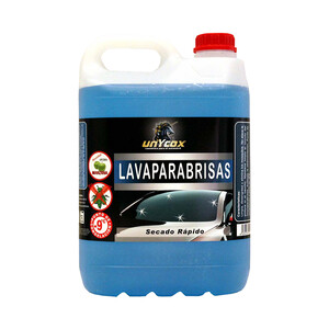 Lavaparabrisas con repelente de insectos y de agua, secado rápido y fresco olor a manzana verde UNYCOX.
