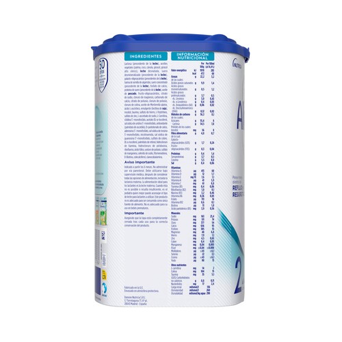 ALMIRÓN AR Leche (2) de continuación antiregurgitación a partir de 6 meses 800 g.