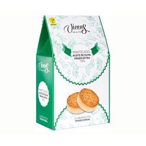 Imagen de VICENS Mantecado aceite de oliva virgen extra 320 g.