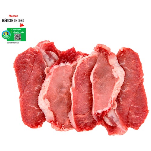 ALCAMPO CULTIVAMOS LO BUENO Filetes de cinta de lomo de cebo ibérico de cerdo