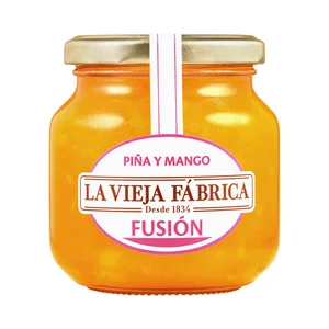 LA VIEJA FÁBRICA FUSIÓN Mermelada piña y mango 280 g.