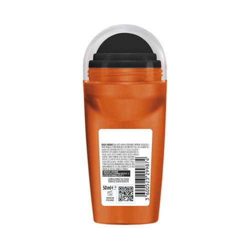 L´ORÉAL PARIS Men expert thermic resist Desodorante roll on para hombre, antitranspirate hasta 72 horas 50 ml.