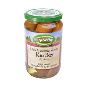 GRAEFKE Salchichas Alemanas Knacker 360 g.
