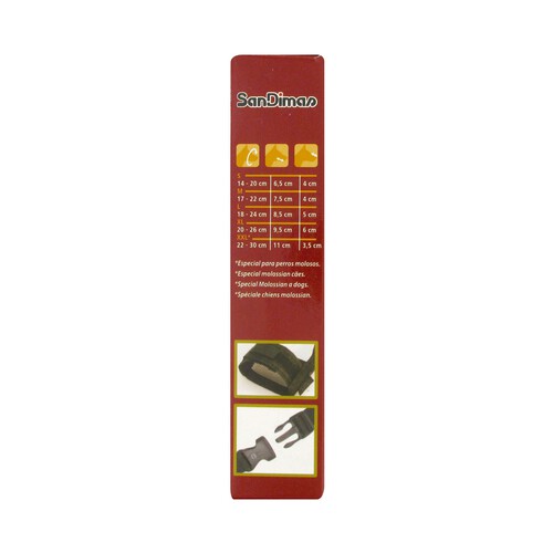 SANDIMAS Bozal de nylon de rejilla talla XL para perros SANDIMAS 1ud.