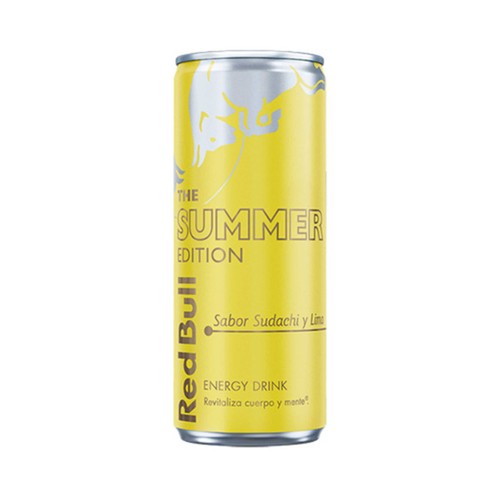 RED BULL Bebida energética sudachi lima 250 ml.