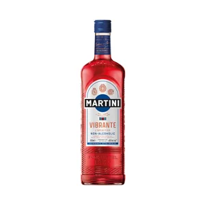 MARTINI Vibrante Aperitivo sin alcohol, afrutado y balanceado con notas de artemisa y bergamota italiana botella 75 cl.
