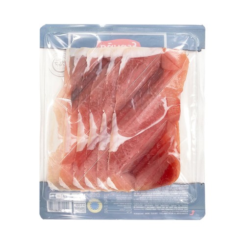 ESPUÑA Jamón serrano gran reserva (15 meses de curación) cortado en lonchas 80 g.