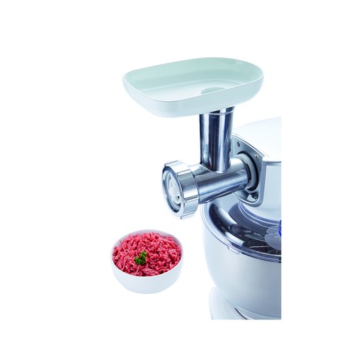 Robot de cocina QILIVE Q.5101, 1000W, 10 velocidades y pulse, bol de 5,2L de capacidad, jarra batidora de 1,5L, picadora de carne.