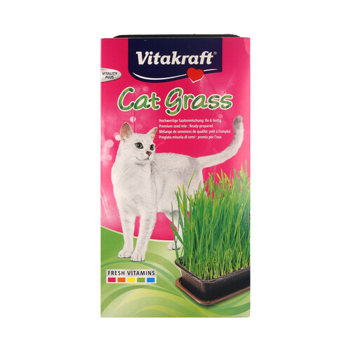 VITAKRAFT Snacks para gatos Cat Grass VITAKRAFT 120 g.