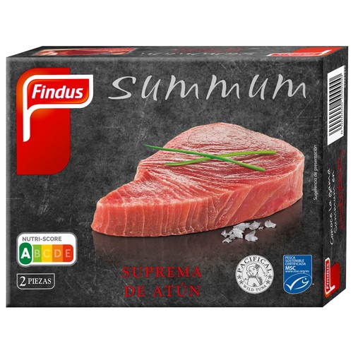 FINDUS Supremas de atún MSC del Pacífico FINDUS Summum 230 g.
