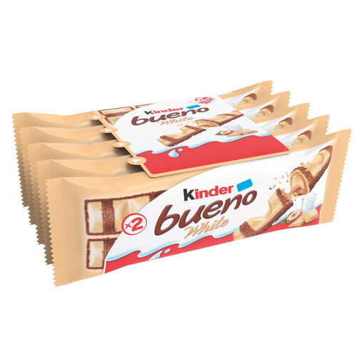 KINDER Bueno White Barrita 2x5 uds. 195 g.