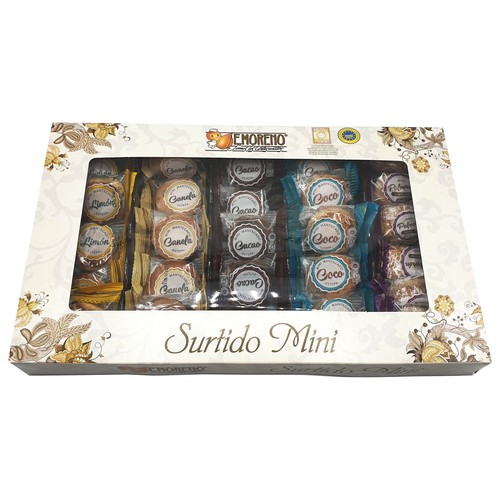 E. MORENO Mini surtido mantecados y polvorones 600 g.