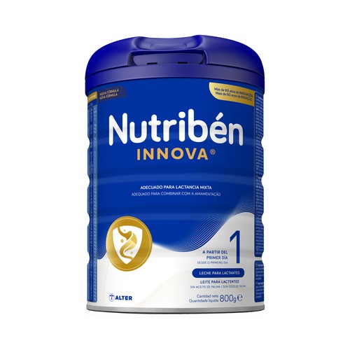 NUTRIBÉN Innova 1 Leche de inicio (1) para recién nacido a partir del primer día 800 g.