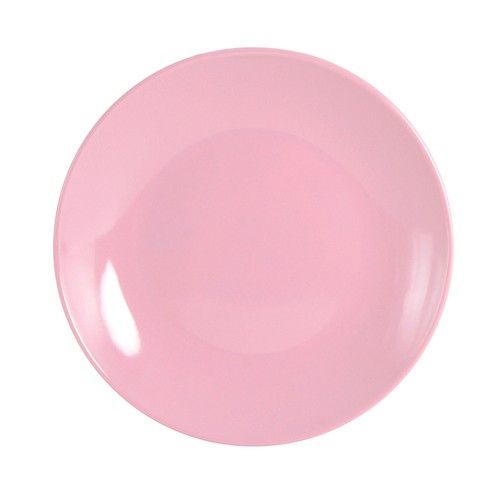 Plato postre 20,32cm malmo stoneware rosa. TABERSEO