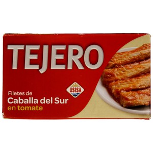 Imagen de TEJERO Caballa del sur en tomate en filetes lata de 78 g.