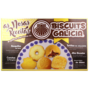 Imagen de BISCUITS GALICIA Galletas y bizcochos surtidos nuestra receta 485 g.