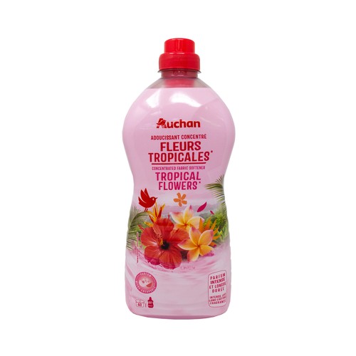 PRODUCTO ALCAMPO Suavizante concentrado Flores tropicales PRODUCTO ALCAMPO 60 dosis 1,5 l.